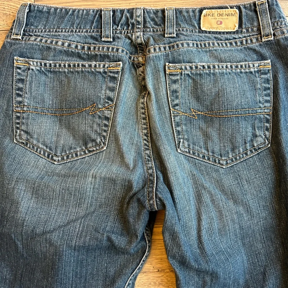 BKE Dark Blue Denim Long Shorts